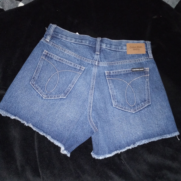 Calvin Klein Jeans Denim Woman Shorts Size 4 - Picture 7 of 7
